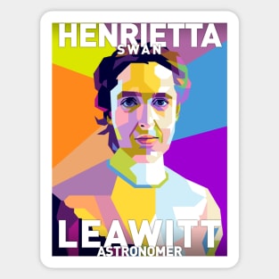 Henrietta Swan Leawitt Sticker